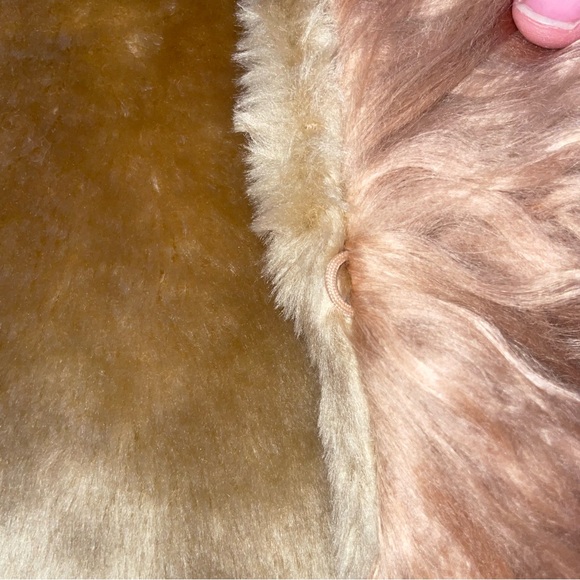 Teddy Mongolian fur Jacket penny lane bratz doll jacket with leopard print - Picture 6 of 12